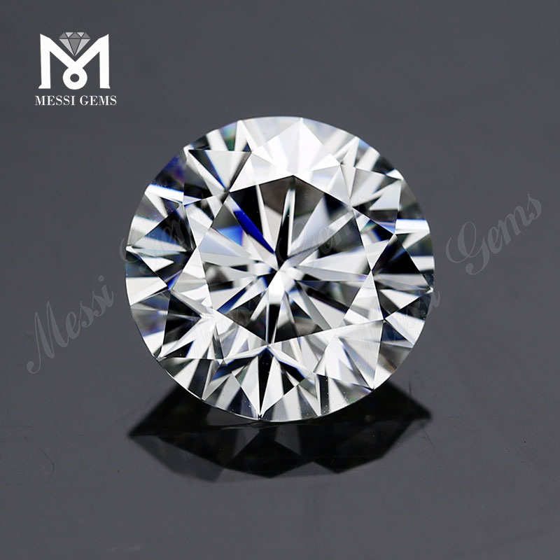 1 carat GH color Synthetic Moissanite stone GH color Round 6.5 mm China
