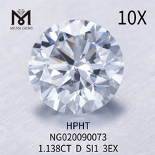 1.138ct D SI1 Wholesale EX CUT loose lab diamonds wholesale
