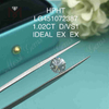 1.02ct D/VS1 RD lab grown diamond IDEAL