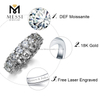 14k 18k gold jewelry wedding engagement 1.6ct moissanite ring