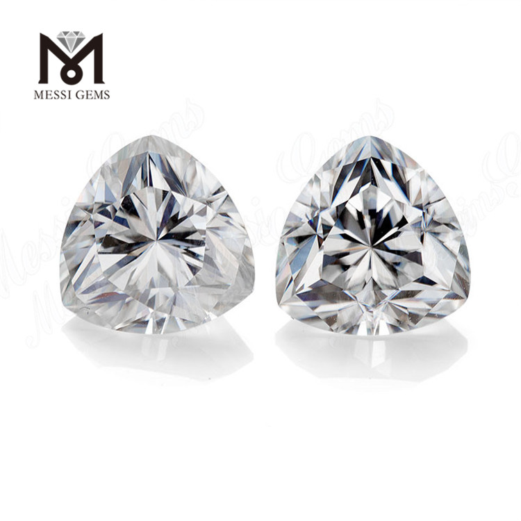 10x10mm VVS DEF Color loose Trillion Cut loose Moissanite