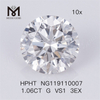HPHT 1.06CT G VS1 3EX Lab Grown Diamond stone