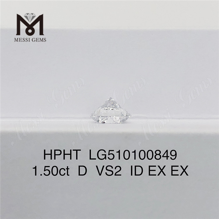1.50CT D VS hpht diamond EX lab diamonds factory price