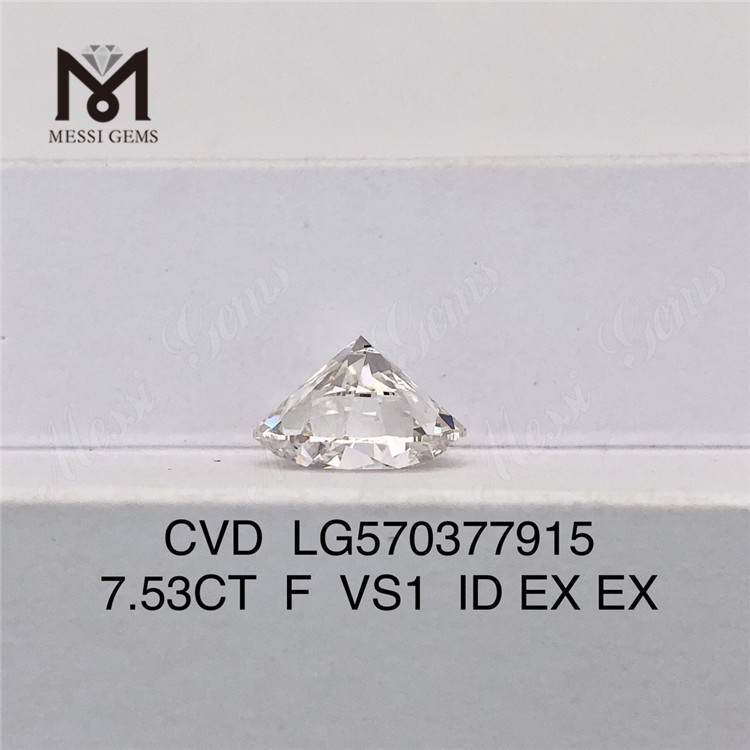7.53CT F VS1 ID EX EX price lab grown diamond CVD LG570377915
