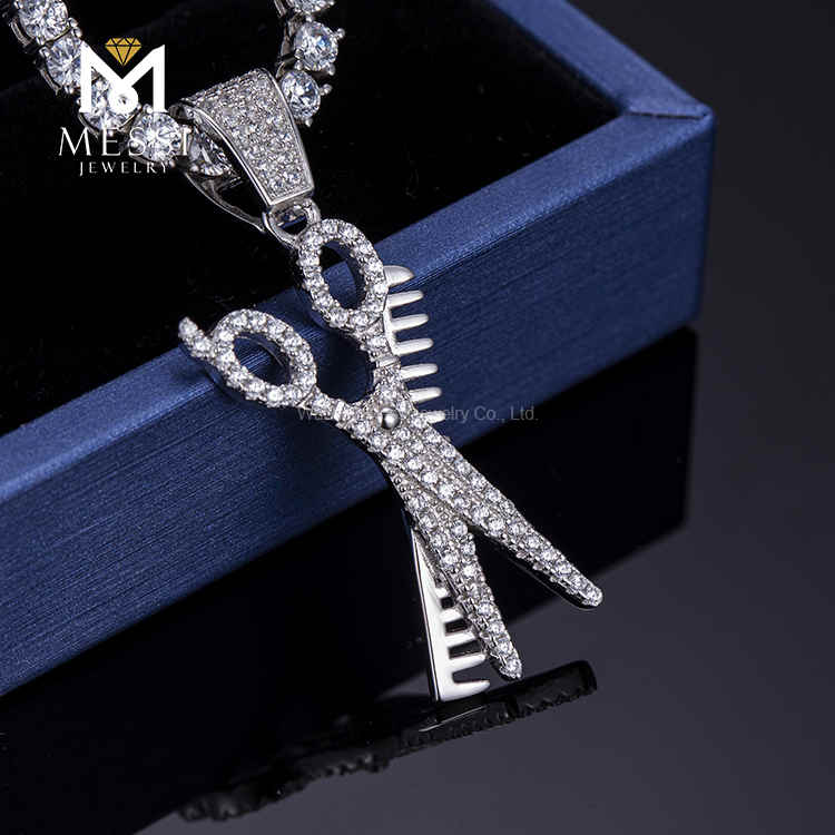 moissanite hip hop jewelry iced out moissanite chain