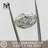 8.03CT Top Lab Created Diamonds F VS1 OV丨Messigems CVD LG608398816 
