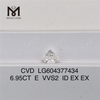 6.95CT E VVS2 ID EX EX CVD Lab Grown Diamonds LG604377434 Without the Mines丨Messigems 