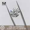 3.12CT G VS1 ID 3ct cvd grown diamond LG603349011 Optical Excellence丨Messigems 