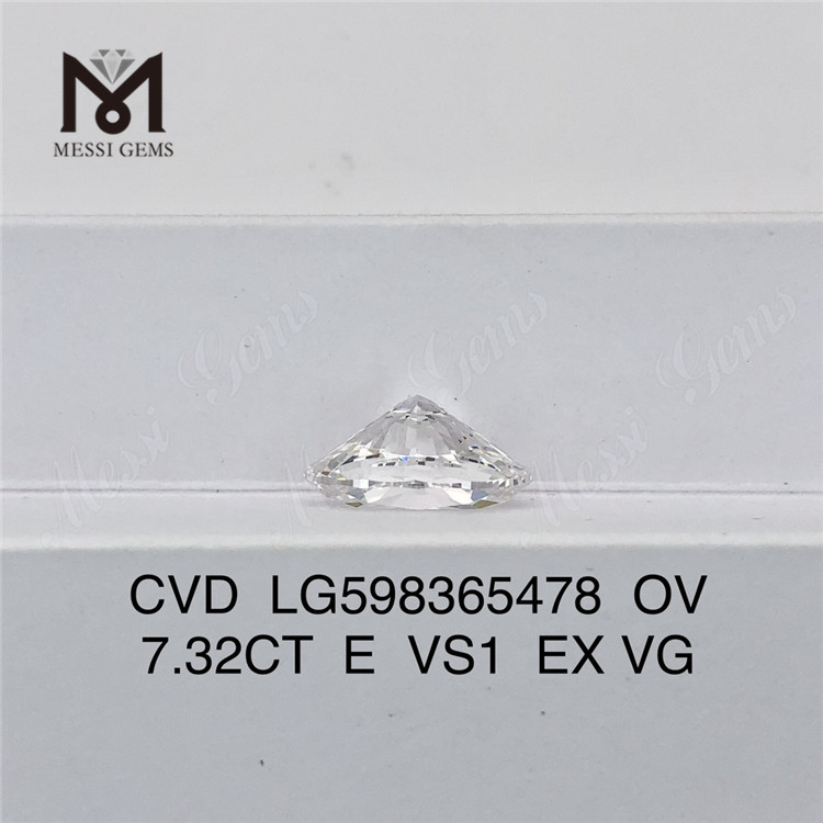 7.32CT E VS1 EX VG OV cvd diamond online LG598365478丨Messigems