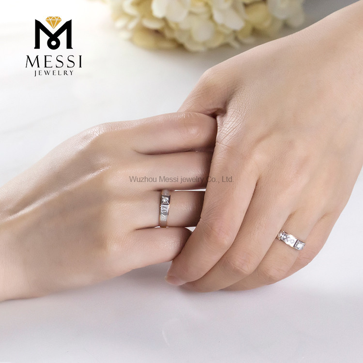 EX Lab grown diamond couple rings for engagement Wedding Rings for Couples