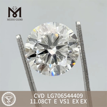 11.08CT E grown diamond VS1 EX EX CVD LG706544409 