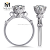 VVS White Moissanite Ring 1ct 여성을위한 Moissanite 결혼 반지
