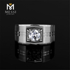 1 carat 18K gold fashion lab diamond ring for men