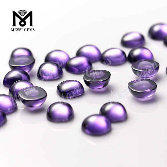 10 -миллиметровый подушник CUSHON CABOCHON CUBIC ЦИРКОНИЯ АМЕТИСТЫ 