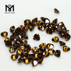 4x4mm Trillion Conscidisti solutam brunneis color CZ gemstone 