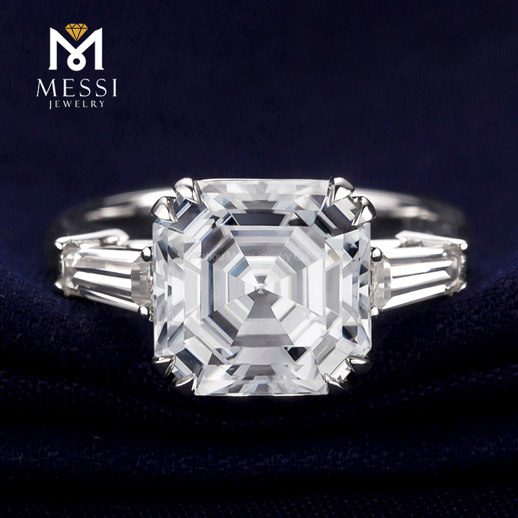 4carat moissanite gold jewelry
