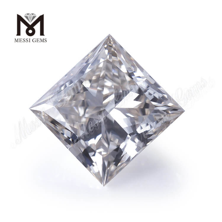 Square princess Loose 2ct lab grown diamond Gesmstones price for jewelry 