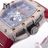 Brand Hand Set Iced Out Luxury Vvs Moissanite Watch Custom Design