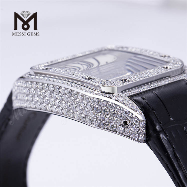 moissanite watch luxury