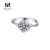 White Gold Plated 925 Sterling Silver Ring Jewellery for Wedding