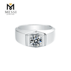 wholesale price 925 sterling silver ring moissanite silver jewelry man rings for men