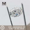 5.45CT D VS1 CVD OV manufactured diamonds wholesale丨Messigems LG620446919 