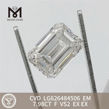 7.98CT F VS2 EM IGI diamond CVD LG626484506丨Messigems