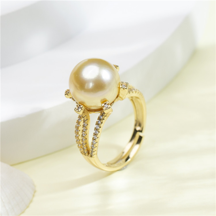 Imitation Pearls ring 