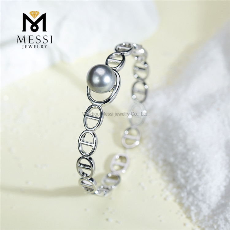 10-11mm Elegant S925 Tahitian pearl bracelets