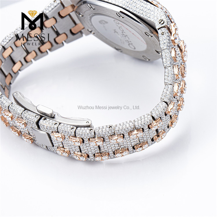 Sophisticated and Stylish Moissanite Watch Mens for Men