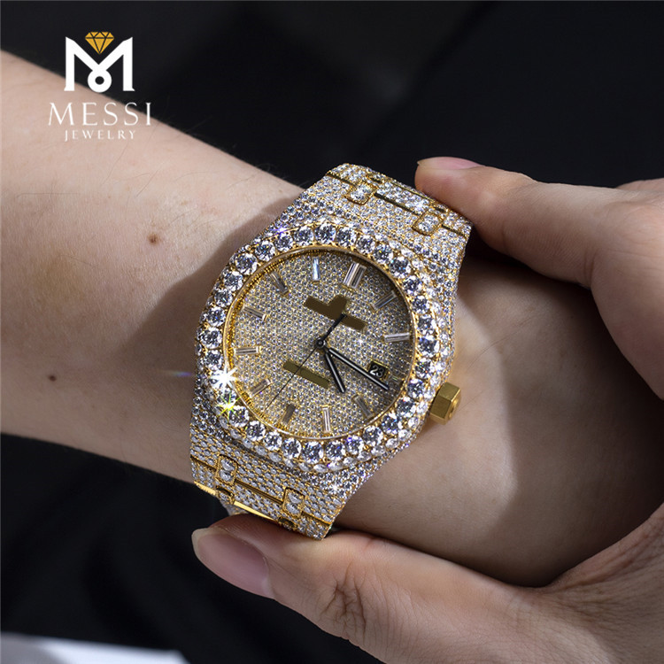 best moissanite watches gold
