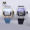 통과 테스터 커스텀 D 컬러 VV Iced Out Moissanite Diamond 브랜드 워치