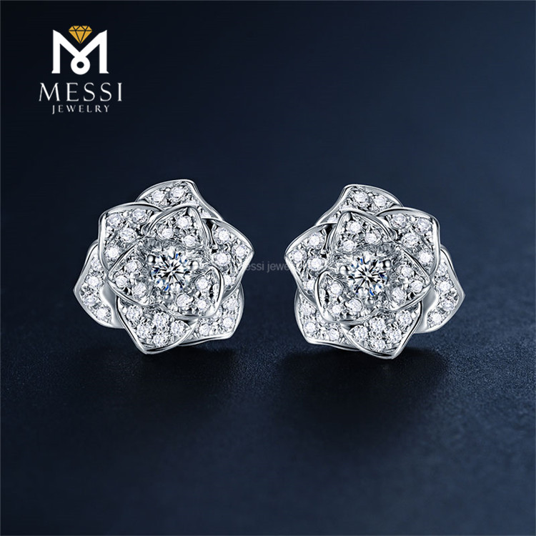 diamond cut earrings