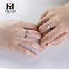 Custom Jewelry Engagement Couple Wedding Ring Set Gold 14K