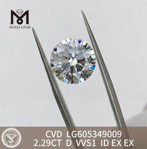 2.29CT D VVS1 igi diamond cvd Bulk Purchases丨Messigems LG605349009