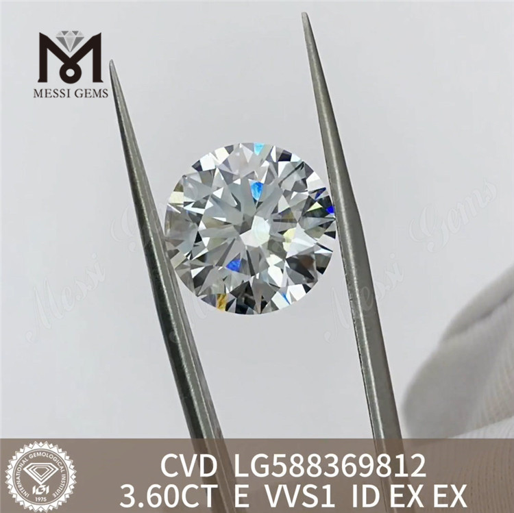 3.6ct Igi Diamond E VVS1 CVD Diamond Sustainable Luxury丨Messigems LG588369812