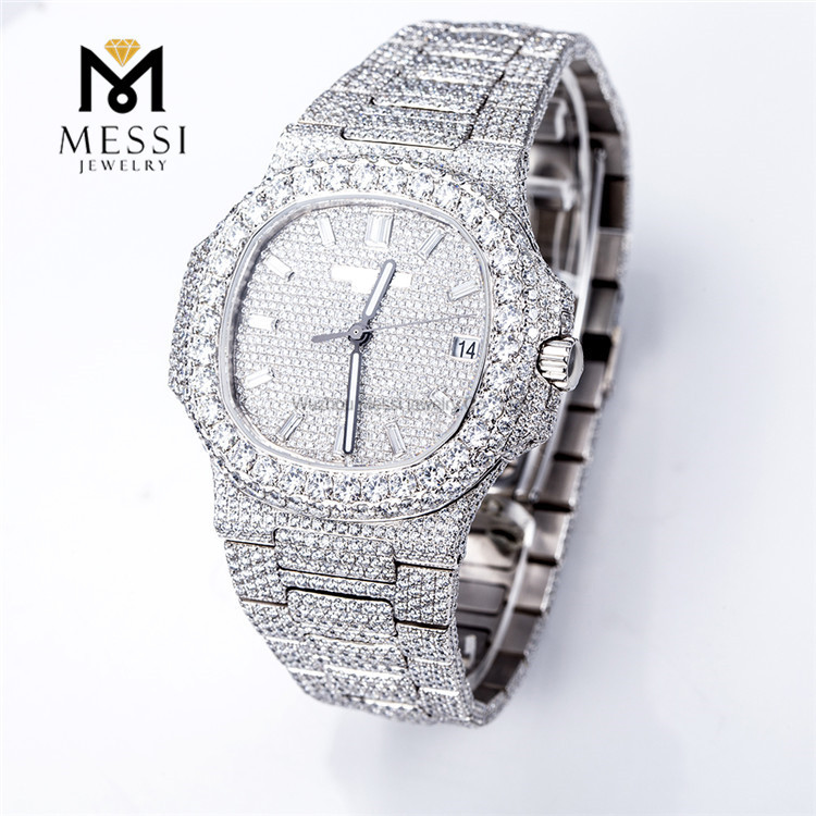 Orologi lussuosi VVS Moissanite Watch Premium Quality MSA-581