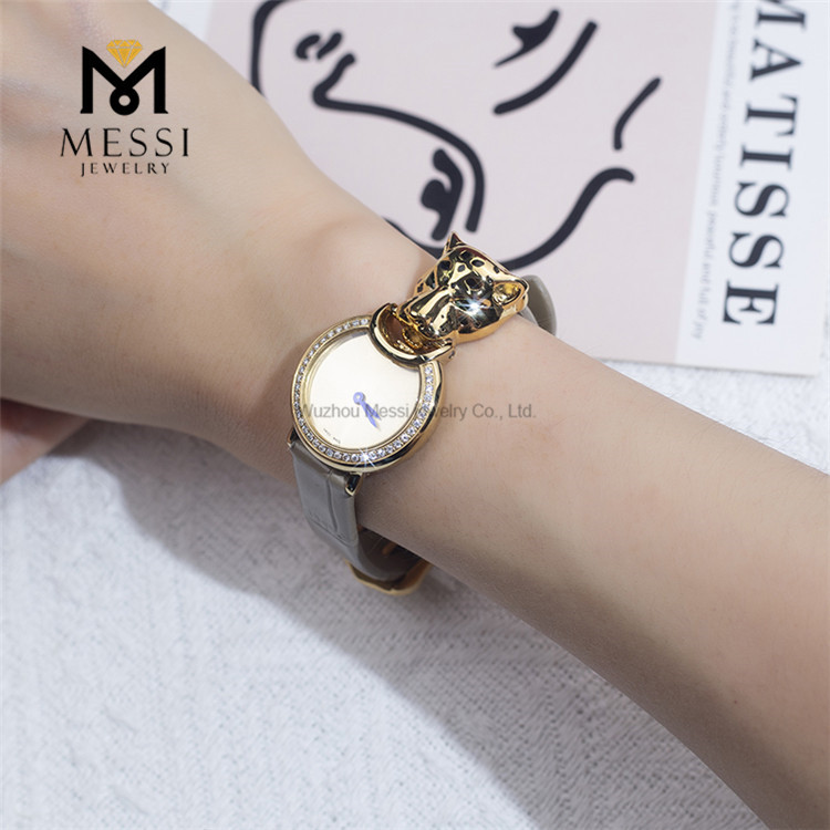 Distinctive Leopard Moissanite Watches for Women
