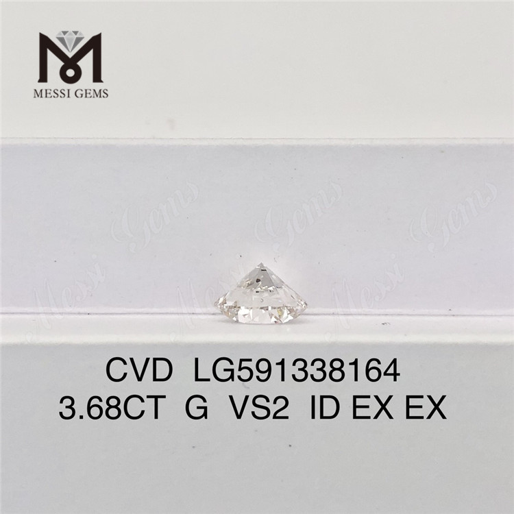 3.68CT G VS2 ID EX EX Bulk CVD Diamonds Unlocking Profit Opportunities LG591338164丨Messigems