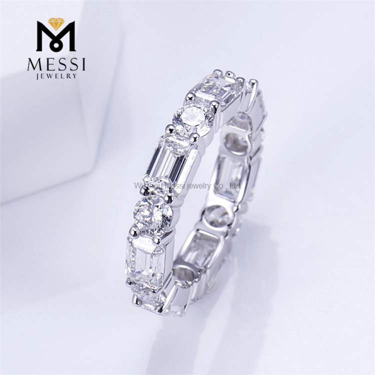 PT950 6.2G Cultured Diamond Engagement Rings