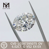 6.02ct G VS2 OV CVD solve Lab Diamond LG587395075 