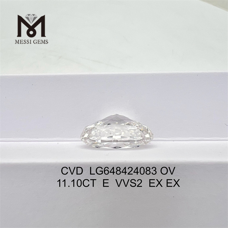 11.10CT OV E VVS2 EX EX CVD lab diamond LG648424083