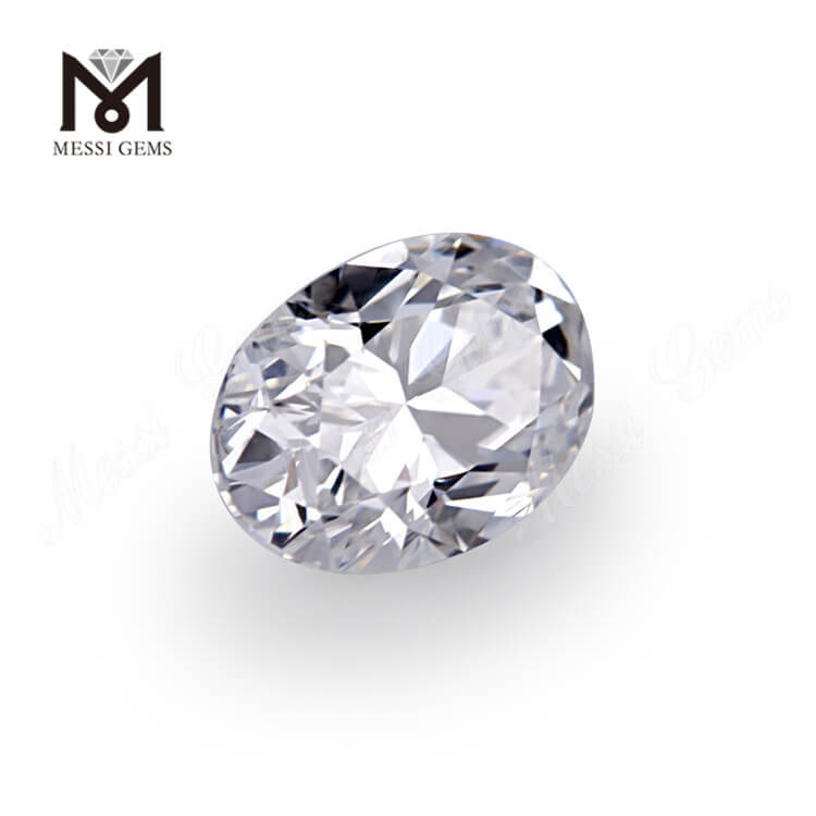 OVAL D VS2 excellent cut 0.415carat synthetic diamond price per carat
