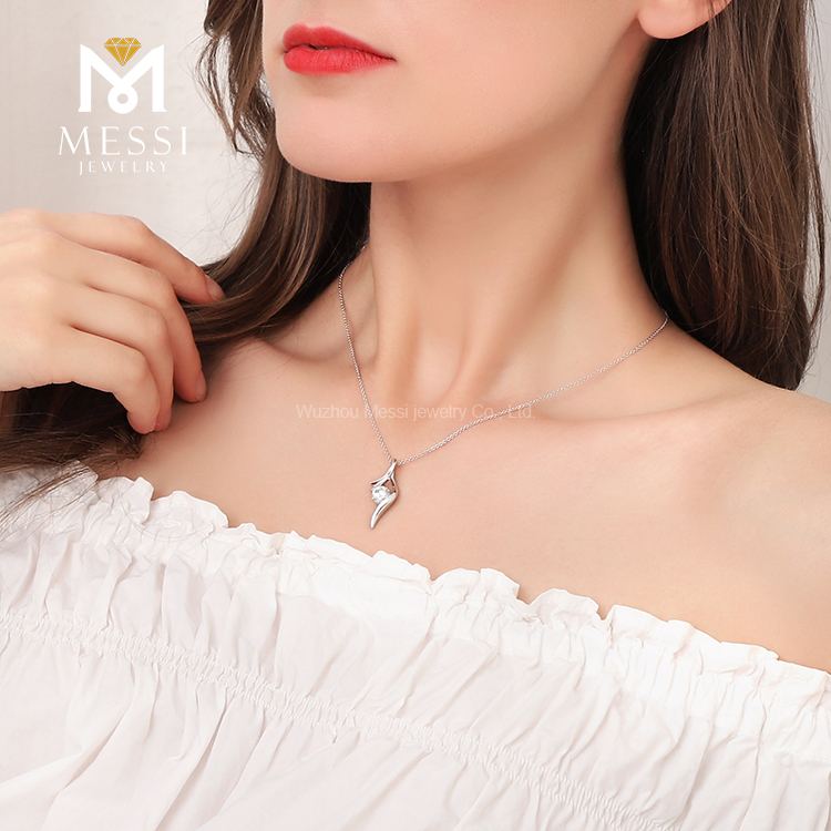 moissanite real gold jewelry