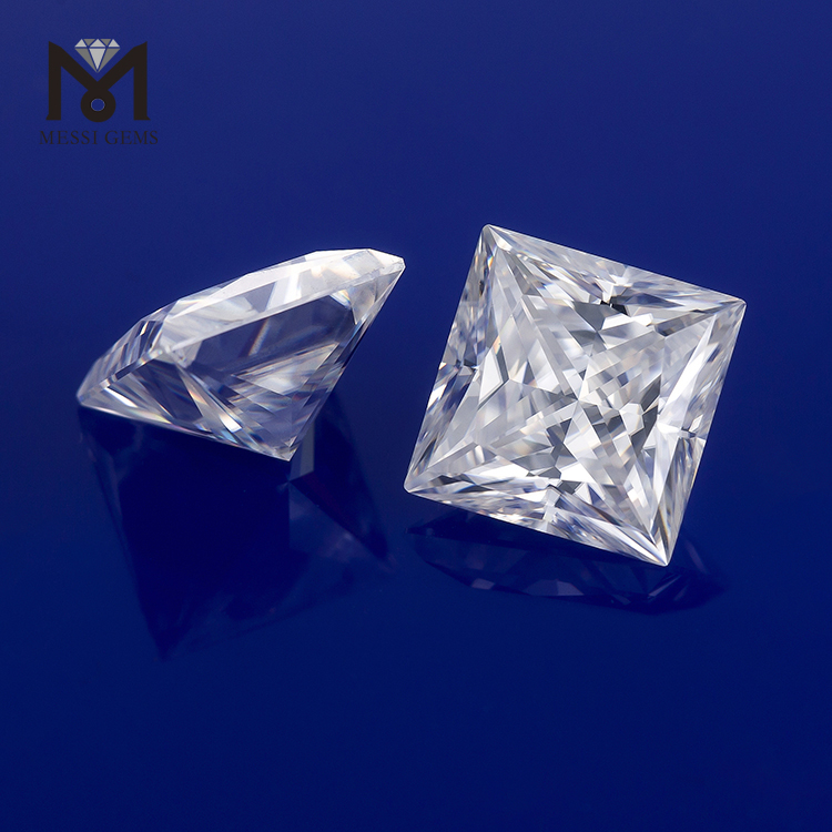 Wholesale price 8*8mm SQ Cut synthetic moissanite
