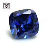 High Quality cushion Shape 13x 13 mm Blue topaz CZ Cubic Zirconia Stone Price 