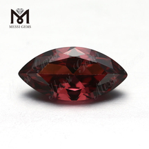 Wholesale Marquise Cut Rhodolite 14*7mm CZ Cubic Zirconia Stone 