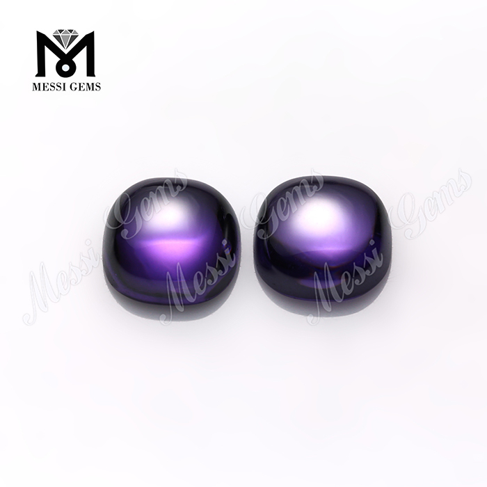 10 -миллиметровый подушник CUSHON CABOCHON CUBIC ЦИРКОНИЯ АМЕТИСТЫ 