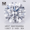 HPHT lab diamond 1.05CT D VVS1 3EX Lab grown Diamonds
