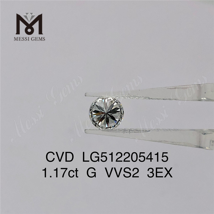 1.17CT g Rd CVD Labor Diamond 3ex VVS billiger Mann machte Diamond -Fabrikpreis